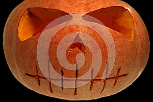 Halloween pumpkin isolated