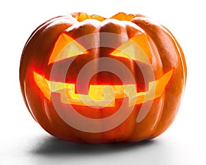 Halloween Pumpkin isolated white background