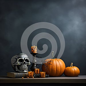 Halloween Pumpkin Tote Bag Design Background