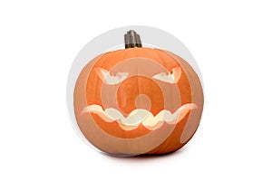 Halloween Pumpkin on white background