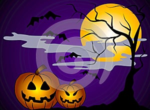 Halloween Pumpkins Clip Art 2