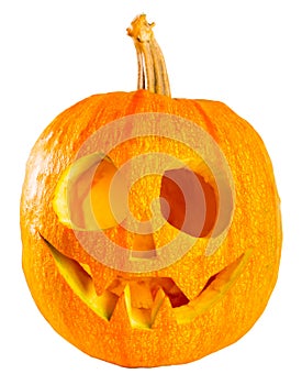 Halloween pumpkins head jack lantern