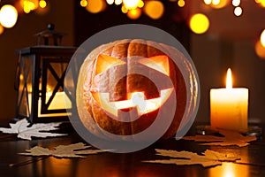 Halloween pumpkins or Jack o`Lantern