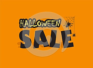 Halloween sale advertisement