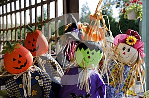 Halloween Scarecrows