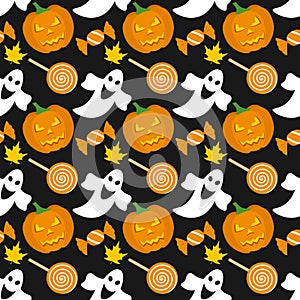 Halloween Seamless Pattern [1]