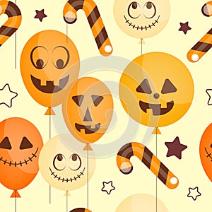 Halloween seamless pattern