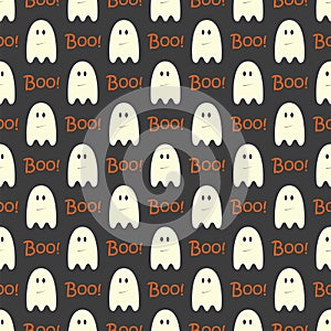 Halloween seamless pattern background.