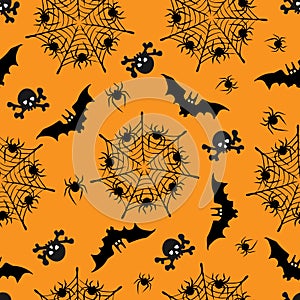 Halloween seamless pattern