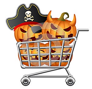 Halloween Shoppingcart photo