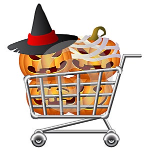 Halloween Shoppingcart