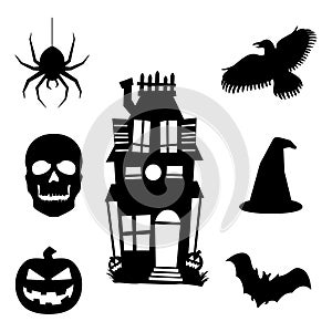 Halloween Silhouette Icons