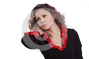 Halloween spanish costumes woman.