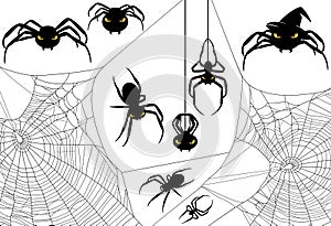 Halloween Spider Set