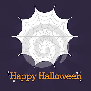 Halloween Spider Web Background