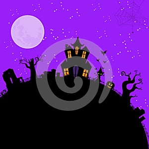 Halloween spooky house2