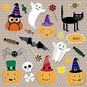 Halloween stickers