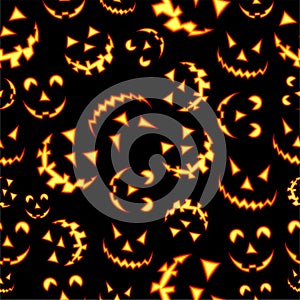 Halloween terror background pattern