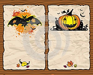 Halloween textured backgrounds 1