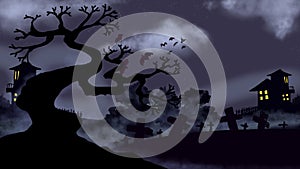 Halloween theme background