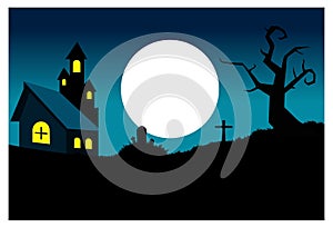 halloween theme background vector image photo