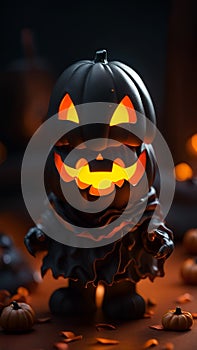 Halloween theme party illustration darkness evil