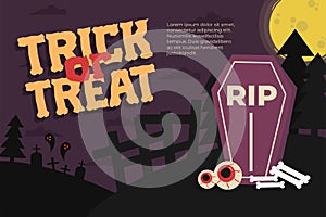 Halloween themed graphic design template easy to customize simple and elegant design photo