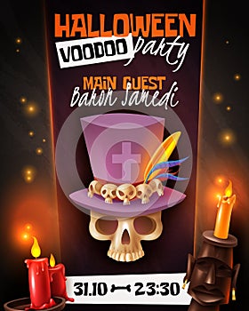 Halloween Voodoo Poster photo
