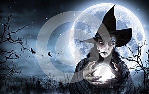 Halloween Witch Clairvoyant