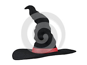 Halloween Witch Hat isolated on white background