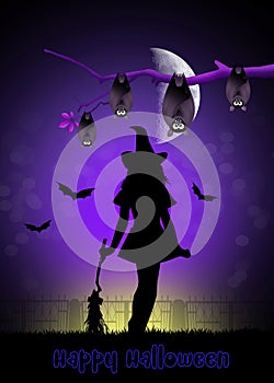 Halloween witch