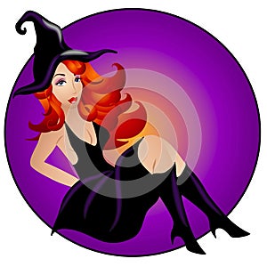 Halloween Witch Woman