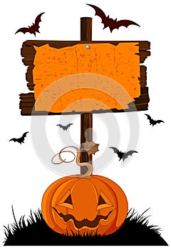 Halloween Wooden Sign