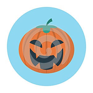 halloweenvector color flat icon