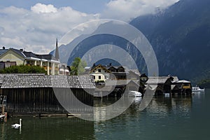 Hallstadtt colorful village