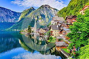 Hallstatt, Austria. photo