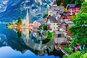 Hallstatt, Austria. photo