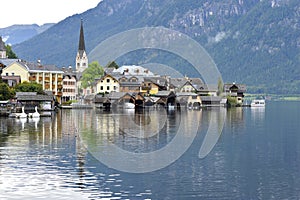 Hallstatt on a Gloomy Day