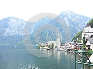 Hallstatt Natur Lago Austria photo