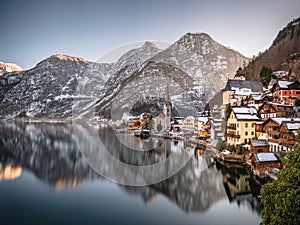 Hallstatt is the old town