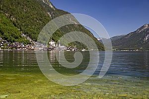 Hallstatt view from Park island