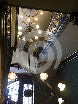 Hallway in Bodelwyddan Castle North Wales