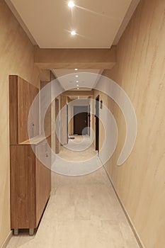 Hallway in the building