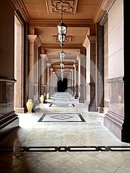 A hallway at Emirates Palace Mandarin Oriental