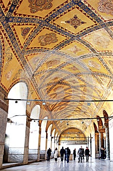 Hallway at Hagia Sophia photo