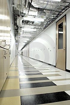 Hallway, Research Laboratory