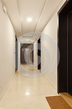 Hallway in a residential building