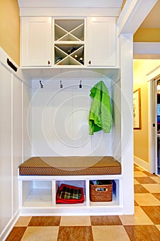 Hallway storage cabinet