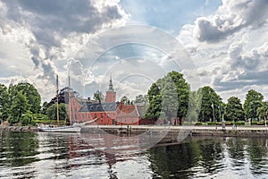 Halmstad Castle by the River