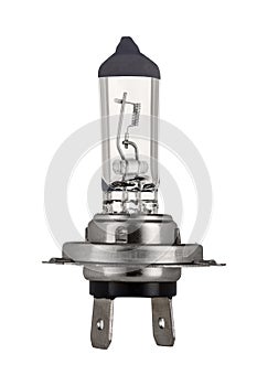 Halogen car headlight bulb H7 or H4